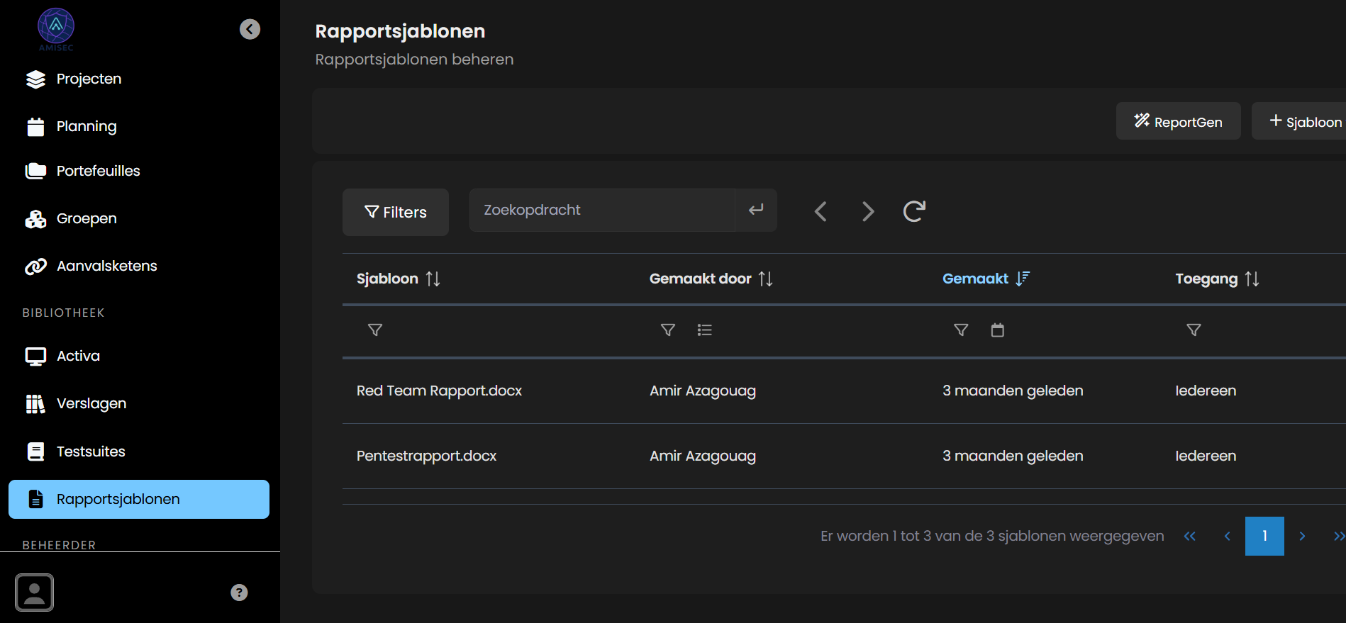 Report Templates